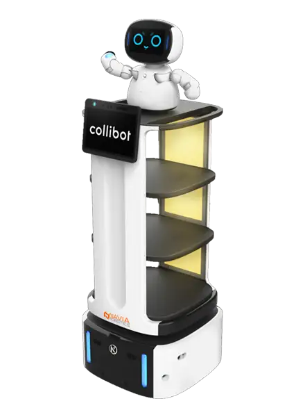 ColliBot interactive serving robot